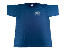 Load image into Gallery viewer, Office of Simp Prevention T-Shirt- Navy Blue (Preorder)