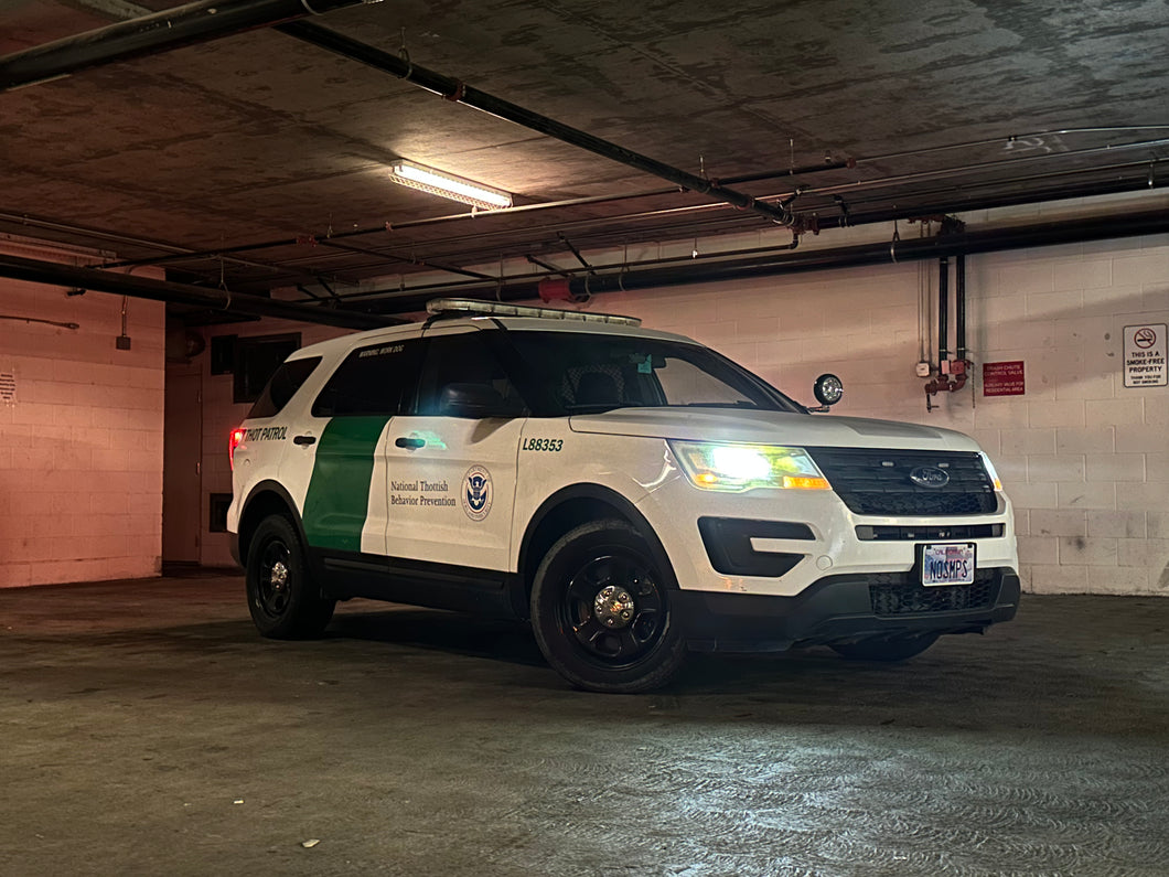 SOLD - Thot Patrol Marked Radio Vehicle - 2016 Ford Police Interceptor Utility