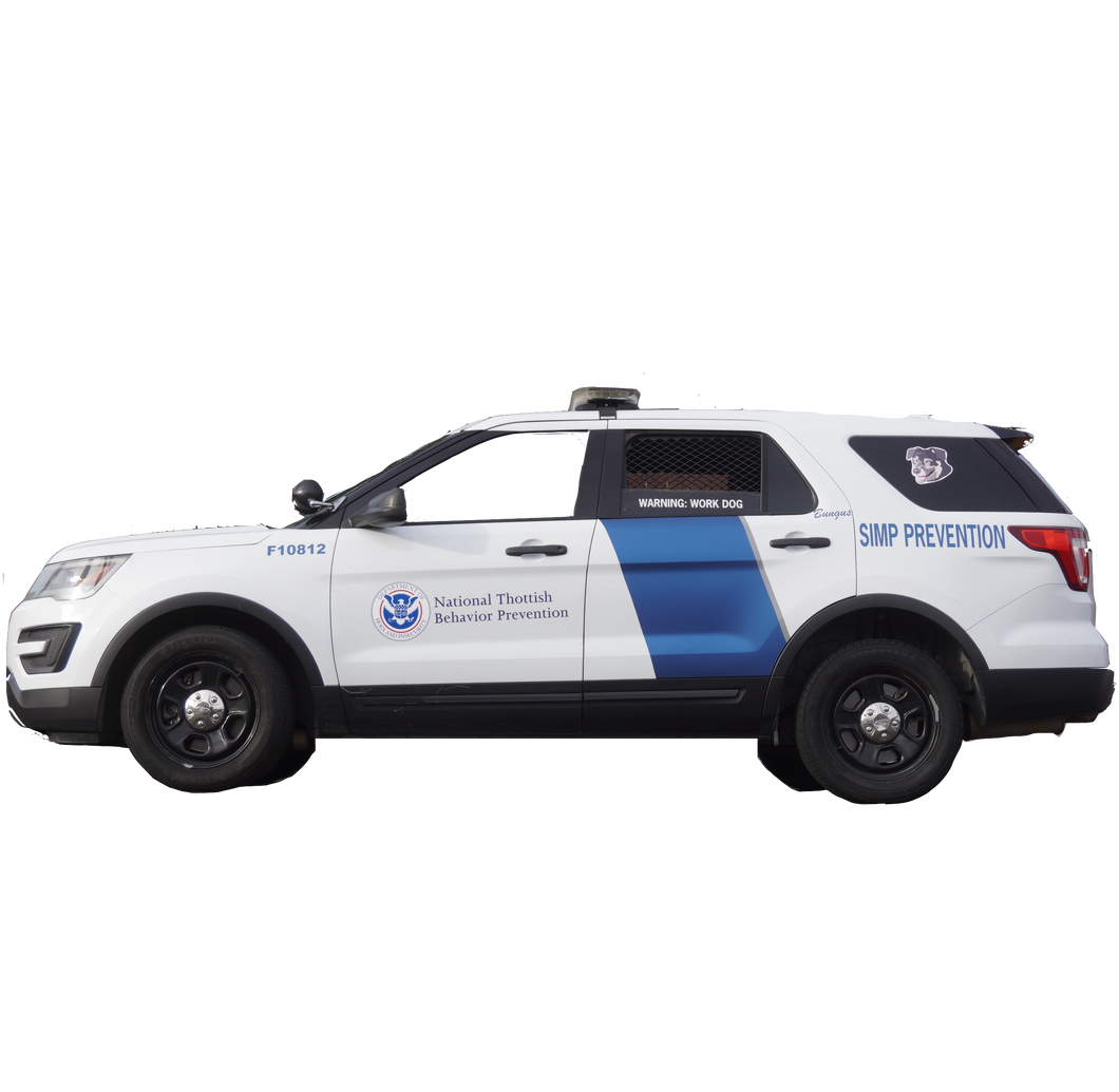 Simp Prevention Vehicle Wrap Kit- 2011-2019 Ford Explorer (includes Police Interceptor Utility)