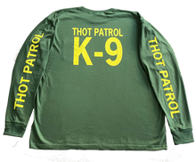 Load image into Gallery viewer, US Thot Patrol K-9 Handler Shirt- Longsleeve, Reflective Print
