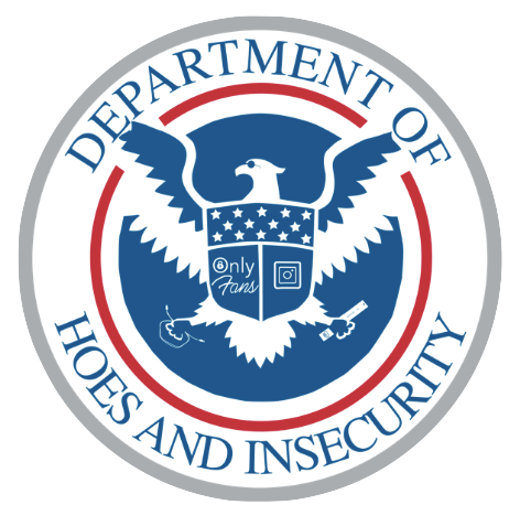 Department of Hoes & Insecurity Logo Sticker