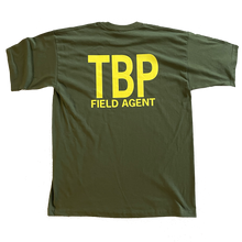 Load image into Gallery viewer, T-Shirt with text reading &quot;TBP Field Agent&quot;

