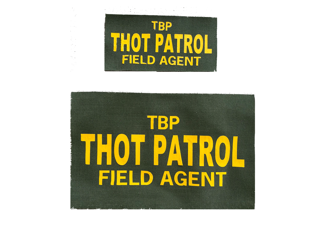 Thot Patrol Agent Patch Panel Set- Green