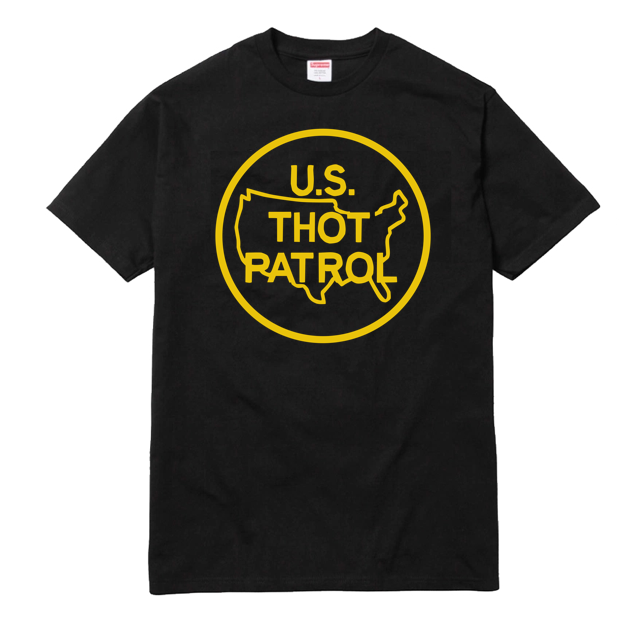 U.S. Thot Patrol T-Shirt- Black
